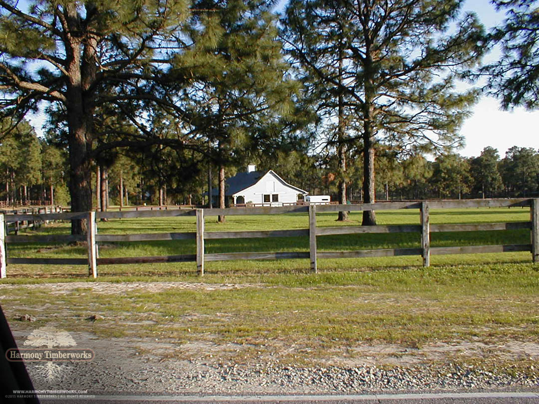 Timber Barn View from Afar