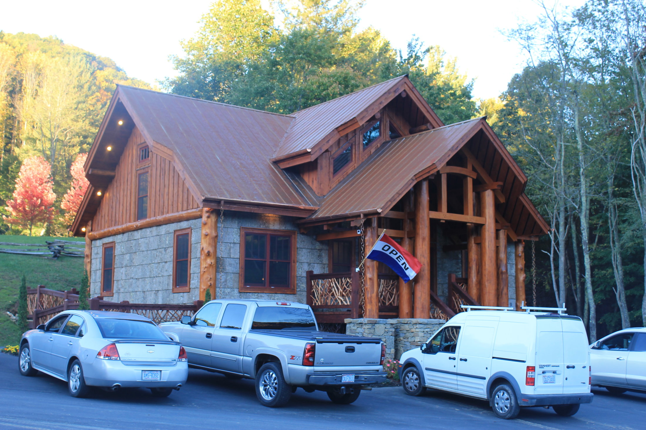 Exterior, Timber Frame Office Building