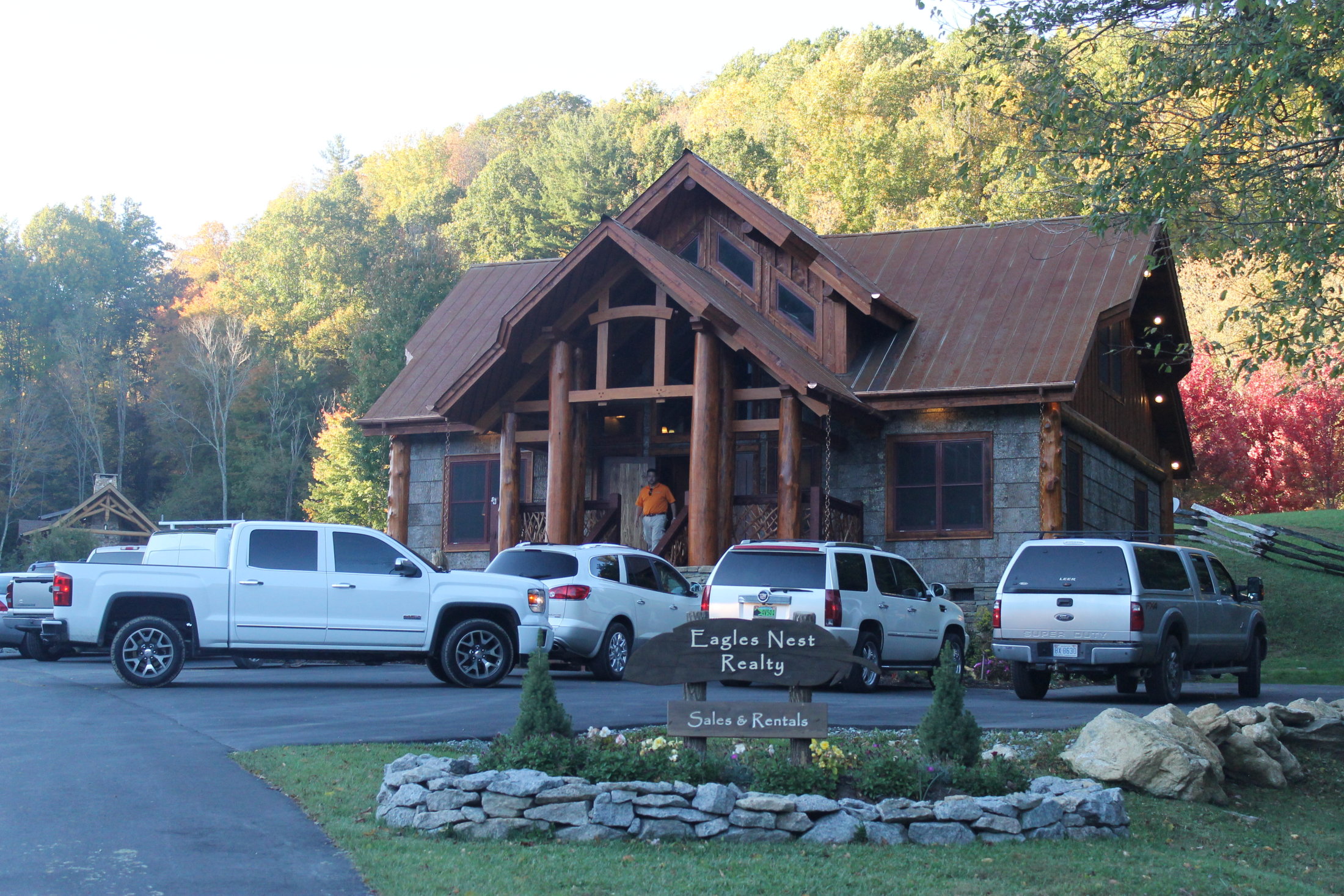 Exterior, Timber Frame Commercial Office Building