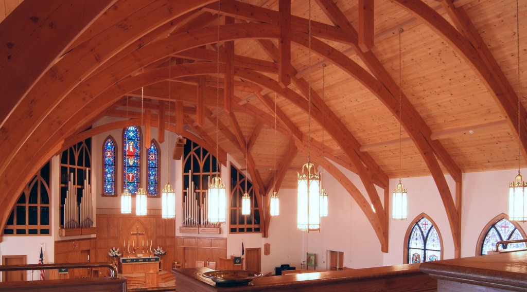 Worship Ceiling Framing