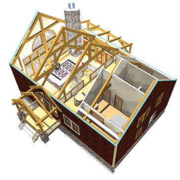 Laurel Ridge Aerial Floorplan