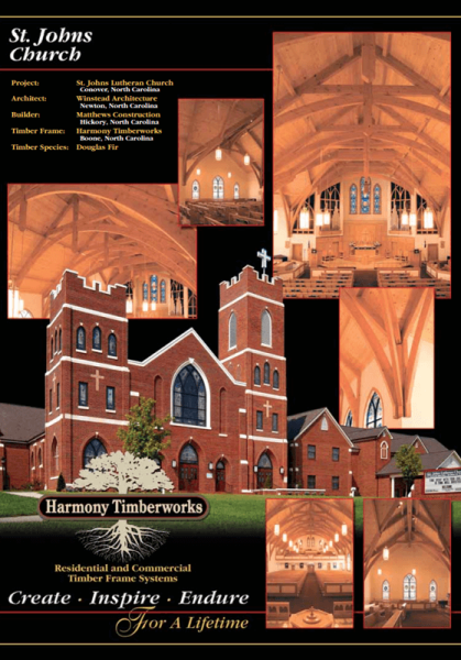 St. John Worship Center Trusses