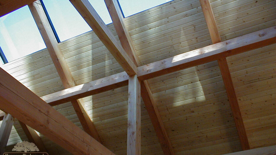 Jakar Barn Ceiling Wooden Details