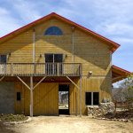 Ranking Horse Barn Wooden Exterior